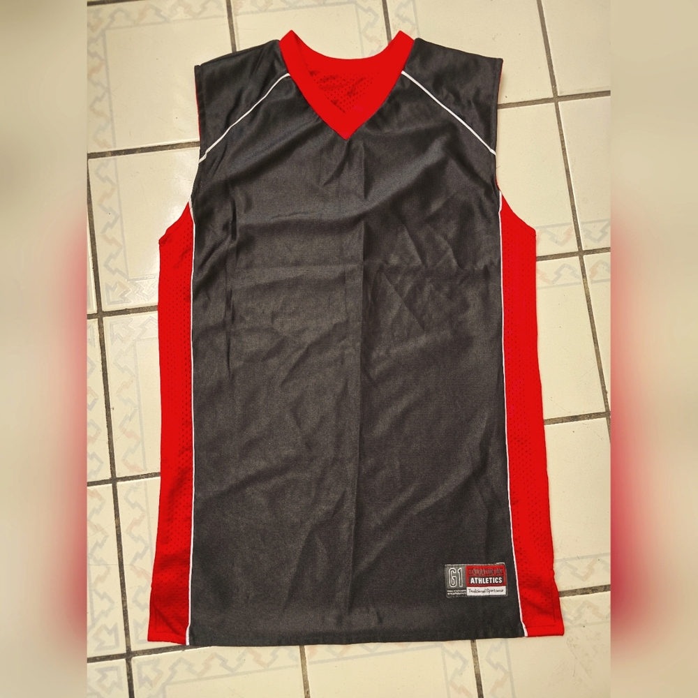 Vintage G1 Generation One Athletics Basketball Jersey Reversible